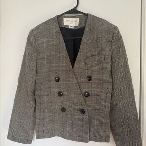 Jones New York Checkered Blazer